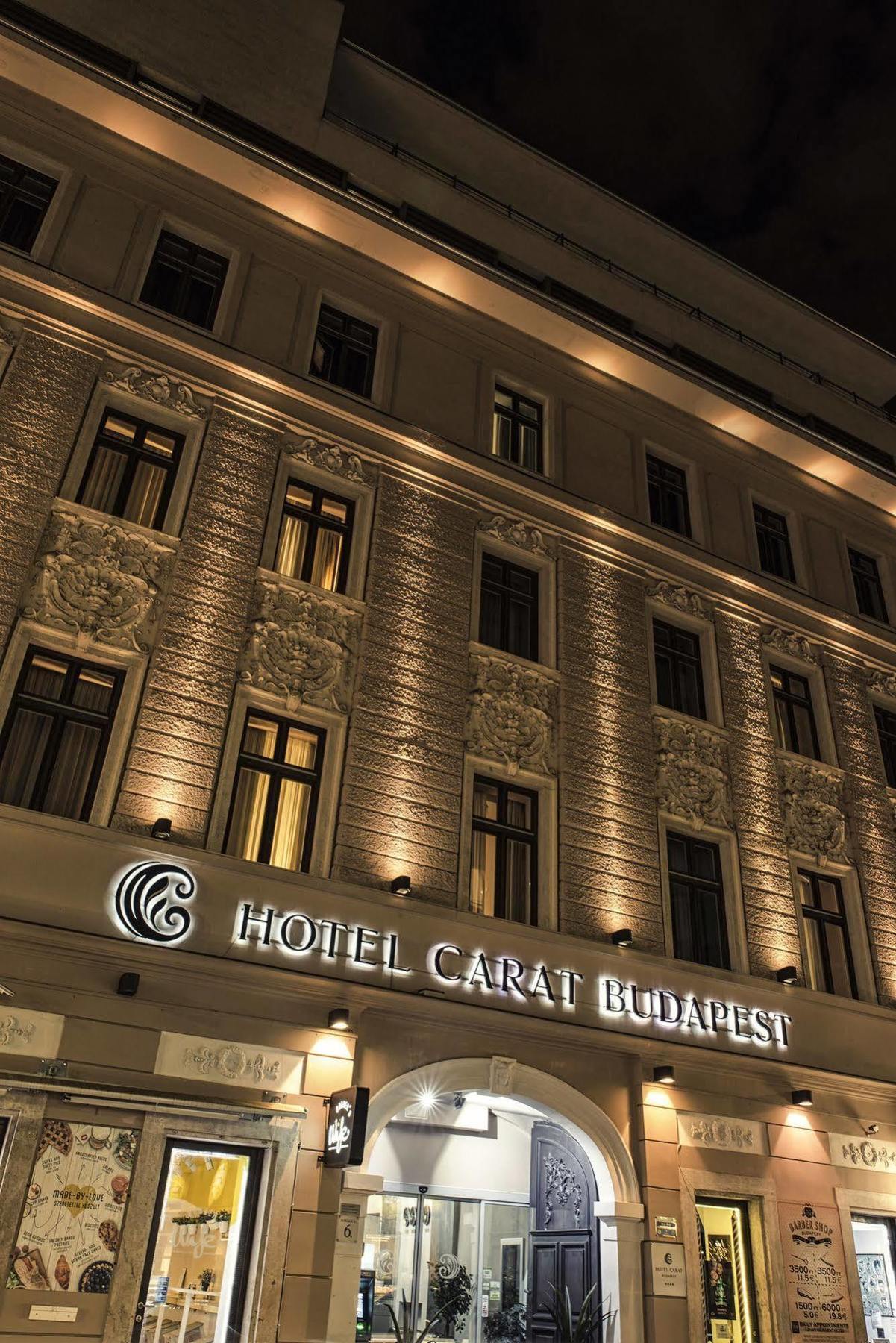 Carat Boutique Hotel Budapest Exterior photo